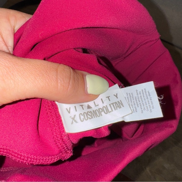 Vitality Balance Fuchsia Pink Biker Shorts Seamless XS - Picture 5 of 5